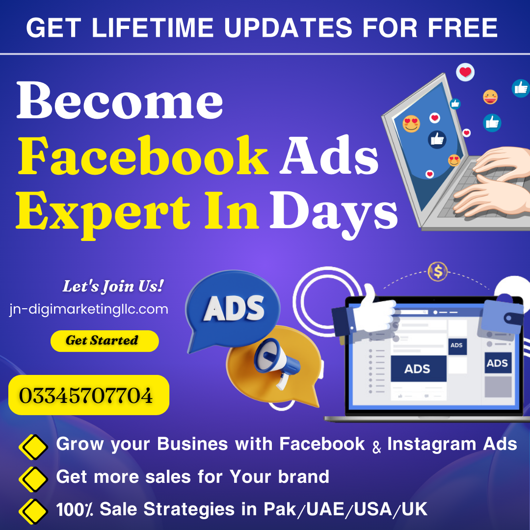 Facebook Ads Course from Zero to Expert level